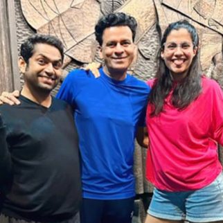 The Family Man Season 3: Manoj Bajpayee and Sharib Hashmi pose with Shreya Dhanwanthary as they kick start shoot in Nagaland