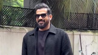 Tumbbad fame Sohum Shah looks dapper in black as he poses for paps