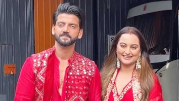 Twinning & Winning! Sonakshi Sinha & Zaheer Iqbal walk hand in hand
