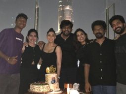 Nayanthara celebrates husband Vignesh Shivan’s 39th birthday with a bash near Burj Khalifa, Dubai