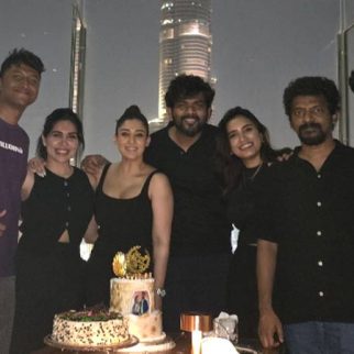 Nayanthara celebrates husband Vignesh Shivan’s 39th birthday with a bash near Burj Khalifa, Dubai