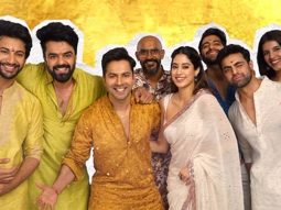 Varun Dhawan goes shirtless, Sanya Malhotra stuns in red saree in LEAKED video from Sunny Sanskari Ki Tulsi Kumari set