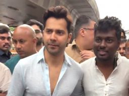 Varun Dhawan seeks blessing at Lalbaug with Baby John producer Atlee