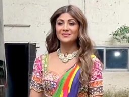 Multicolor is the new vibe! Shilpa Shetty poses for paps