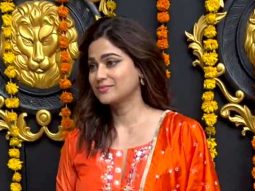 Shamita Shetty looks mesmerizing in orange salwar at Ekta Kapoor’s residence