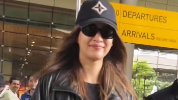 We love the classy airport look! Kriti Sanon gets clicked by paps