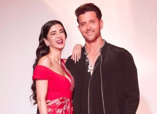 Hrithik Roshan reacts with “Woah” as his girlfriend Saba Azad stuns in red hot look