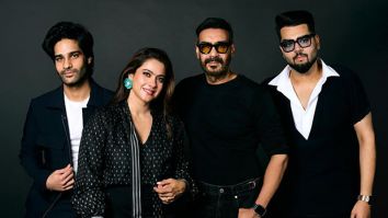 Kajol shares photos with Ajay Devgn including others from Do Patti premiere