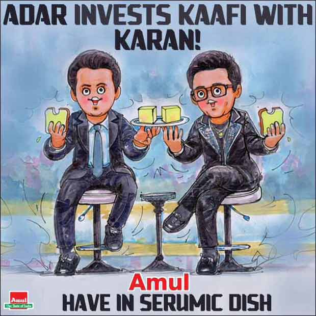 “Adar Invests Kaafi With Karan”: Amul topical REACTS to Dharma Productions’ mega deal with pharmaceutical tycoon : Bollywood News