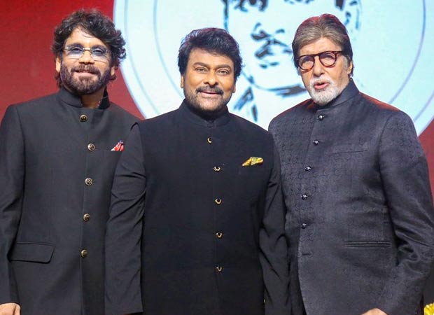 Amitabh Bachchan shares heartfelt speech and reads out one of his father’s works at the award ceremony celebrating Akkinenis