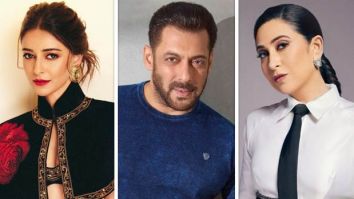 Ananya Panday admits that she has stuck a picture of Salman Khan and Karisma Kapoor in her vanity van mirror