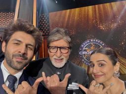 Spooky crossover: Bhool Bhulaiyaa 3 stars Kartik Aaryan and Vidya Balan meet ‘Bhootnath’ Amitabh Bachchan on KBC Spooky crossover: Bhool Bhulaiyaa 3 stars Kartik Aaryan and Vidya Balan meet ‘Bhootnath’ Amitabh Bachchan on KBC