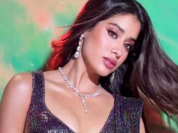 Bling mode on! Janhvi Kapoor shines in a saree