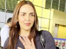 Esha Deol papped at the airport