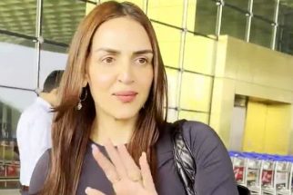 Esha Deol papped at the airport