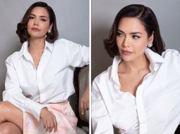 Esha Gupta exudes confidence in a chic power suit ensemble worth Rs. 1.37 lakh