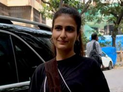 Fatima Sana Shaikh Snapped at the Gym in Juhu