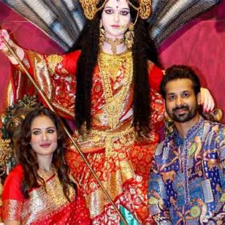 Ankita Lokhande, Nia Sharma, Rashami Desai and others snapped at the Goregaon Durga Mahotsav 2024