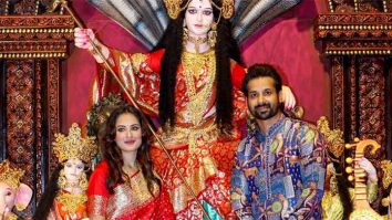 Ankita Lokhande, Nia Sharma, Rashami Desai and others snapped at the Goregaon Durga Mahotsav 2024