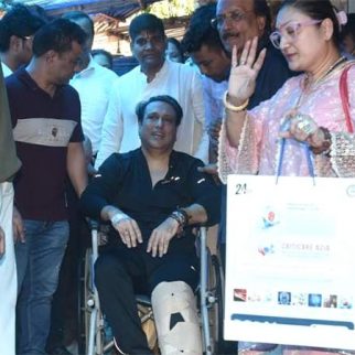 Govinda discharged from hospital after bullet injury, leaves on wheelchair: “Aisa laga ki yeh kya ho gaya”