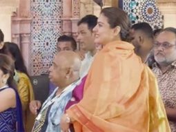 Kajol, Tanisha & Rani Mukerjii at Pran Prathishta Of North Bombay Sarbojanin Durga Puja