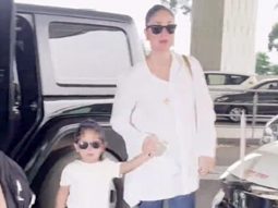 Kareena and Saif spotted at the airport with family! Are they on a vacay