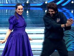 Kartik Aaryan shakes a leg with Karisma Kapoor; watch