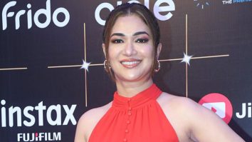 Lady in red! Ridhima Pandit gets clicked at Bollywood Hungama’s OTT India Fest