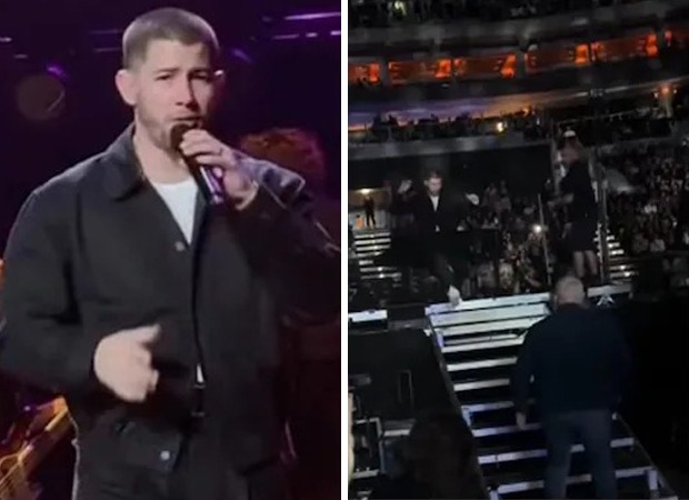 Nick Jonas runs off stage at Jonas Brothers’ concert in Prague after laser was aimed at him, watch