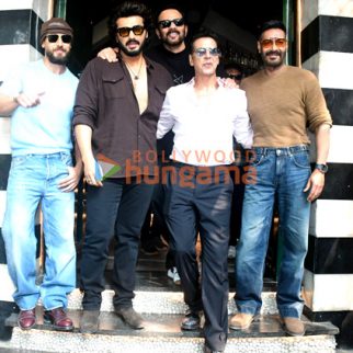 Photos: Ajay Devgn, Akshay Kumar, Tiger Shroff, Arjun Kapoor and Rohit Shetty snapped at Torii restaurant in Bandra