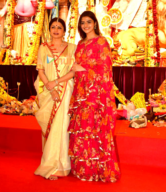 photos ajay devgn kajol rani mukerji alia bhatt and others snapped during durga puja at north bombay sarbojanin 6 3