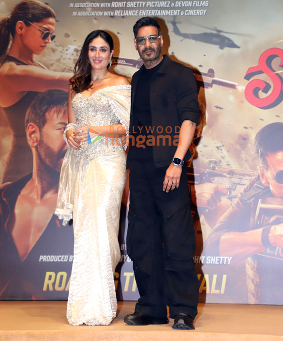 photos ajay devgn kareena kapoor khan tiger shroff ranveer singh arjun kapoor and others grace the trailer launch of singham again at nmacc 2 3