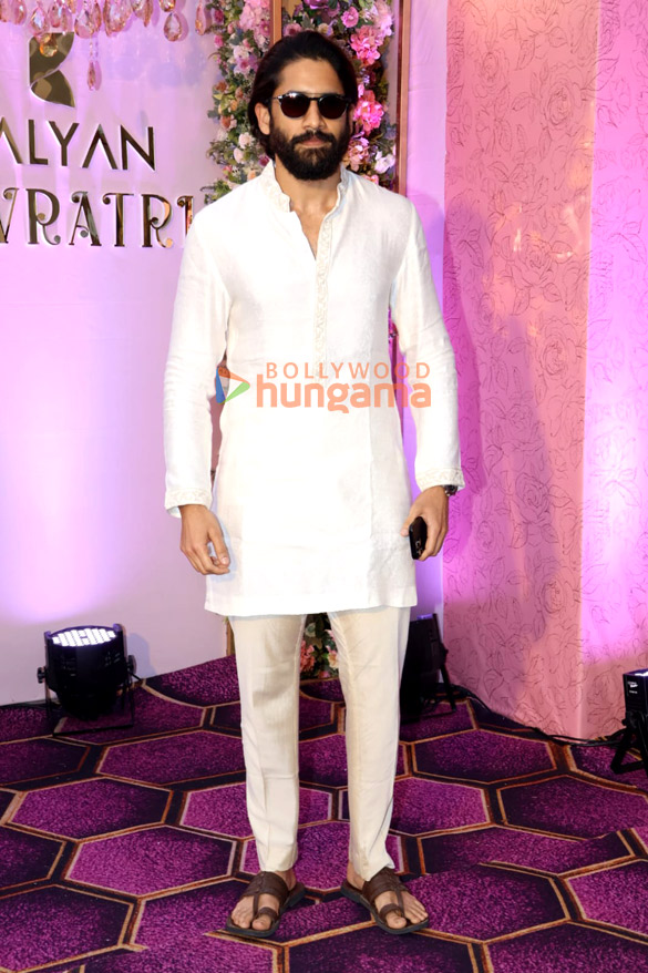 photos ajay devgn rashmika mandanna and others snapped at kalayanaraman familys navrati 2024 celebrations 7