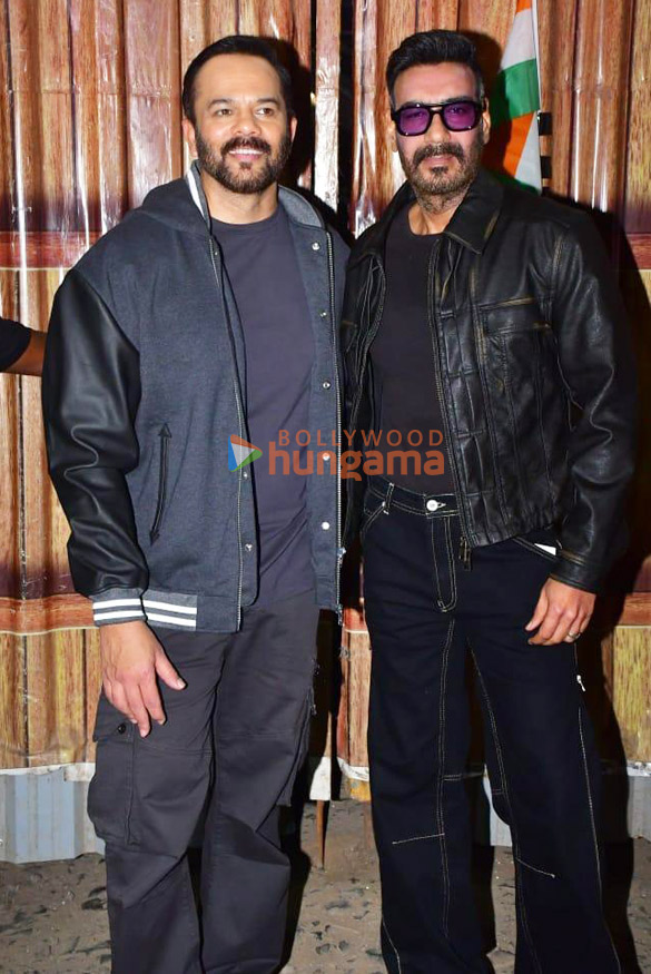 Photos: Ajay Devgn and Rohit Shetty snapped promoting Singham Again on ...