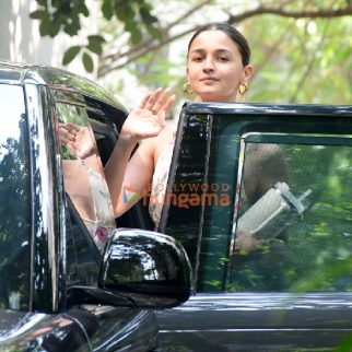 Photos: Alia Bhatt snapped at Maddock Films' office in Santacruz