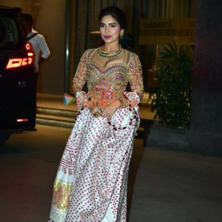 Photos: Bhumi Pednekar, Sharvari, Wamiqa Gabbi and others snapped attending Abu Jani and Sandeep Khosla’s Diwali party