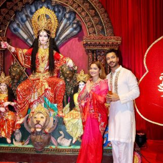 Photos: Ankita Lokhande, Nia Sharma, Rashami Desai, Siddharth Nigam and many more snapped at the Goregaon Durga Mahotsav 2024