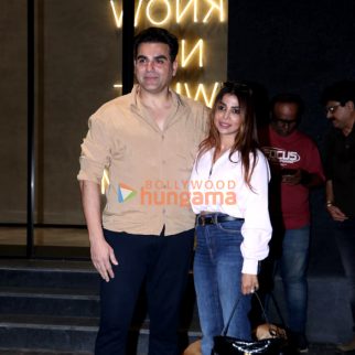 Photos: Arbaaz Khan, Sshura Khan and others snapped at Excel Entertainment’s office