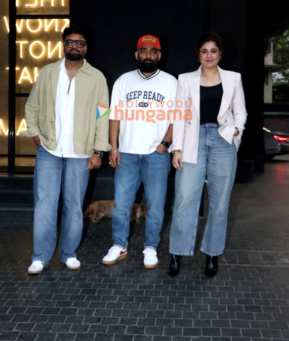 photos arbaaz khan sshura khan and others snapped at excel entertainments office 4