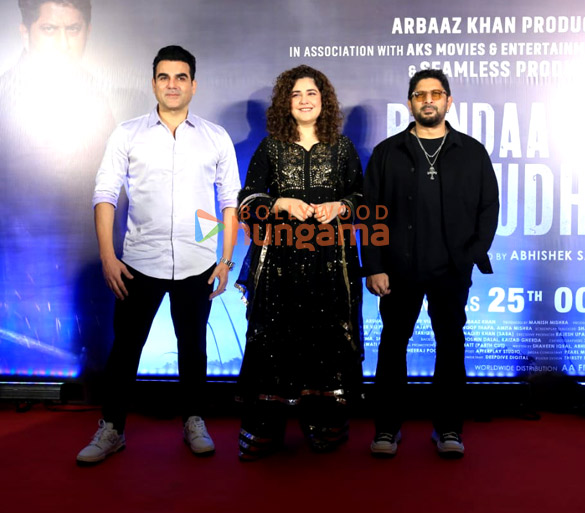 photos arshad warsi meher vij arbaaz khan and others grace the trailer launch of bandaa singh chaudhary 4