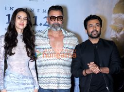 Photos: Disha Patani, Suriya, Bobby Deol and Siva snapped at the song launch of Kanguva