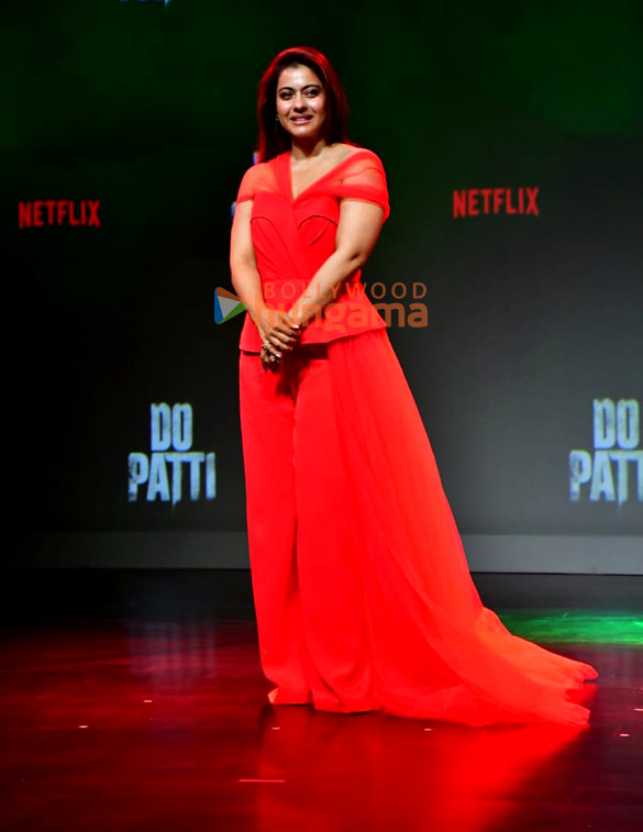photos kajol kriti sanon shaheer sheikh and kanika dhillon grace the trailer launch of do patti 2