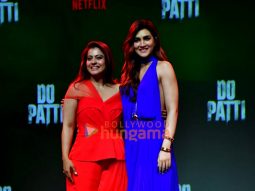 Photos: Kajol, Kriti Sanon, Shaheer Sheikh and Kanika Dhillon grace the trailer launch of Do Patti