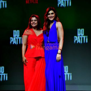 Photos: Kajol, Kriti Sanon, Shaheer Sheikh and Kanika Dhillon grace the trailer launch of Do Patti