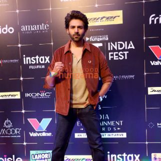 Photos: Kartik Aaryan, Nushrratt Bharuccha, Daisy Shah, Kubbra Sait and others snapped at the Bollywood Hungama OTT India Fest – Day 2