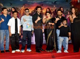 Photos: Kartik Aaryan, Vidya Balan, Triptii Dimri and others snapped at Bhool Bhulaiyaa 3 trailer launch at Raj Mandir Theater, Jaipur