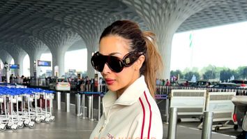 Photos: Malaika Arora and Anil Kapoor snapped at the airport 