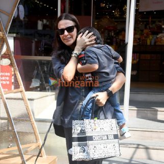 Photos: Neha Dhupia and Angad Bedi snapped in Santacruz