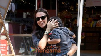 Photos: Neha Dhupia and Angad Bedi snapped in Santacruz
