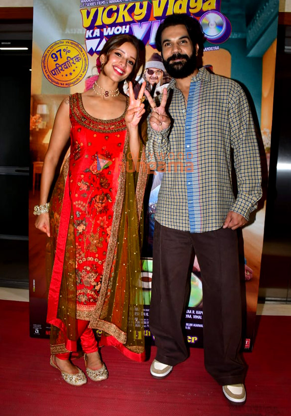 photos rajkummar rao and triptii dimri snapped promoting vicky vidya ka woh wala video 1